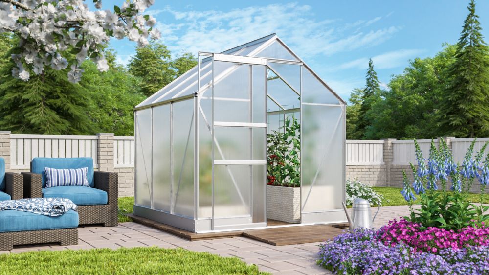 Produktbild Vitavia Gewächshaus Apollo 3800 HKP6 mm alu bild 3