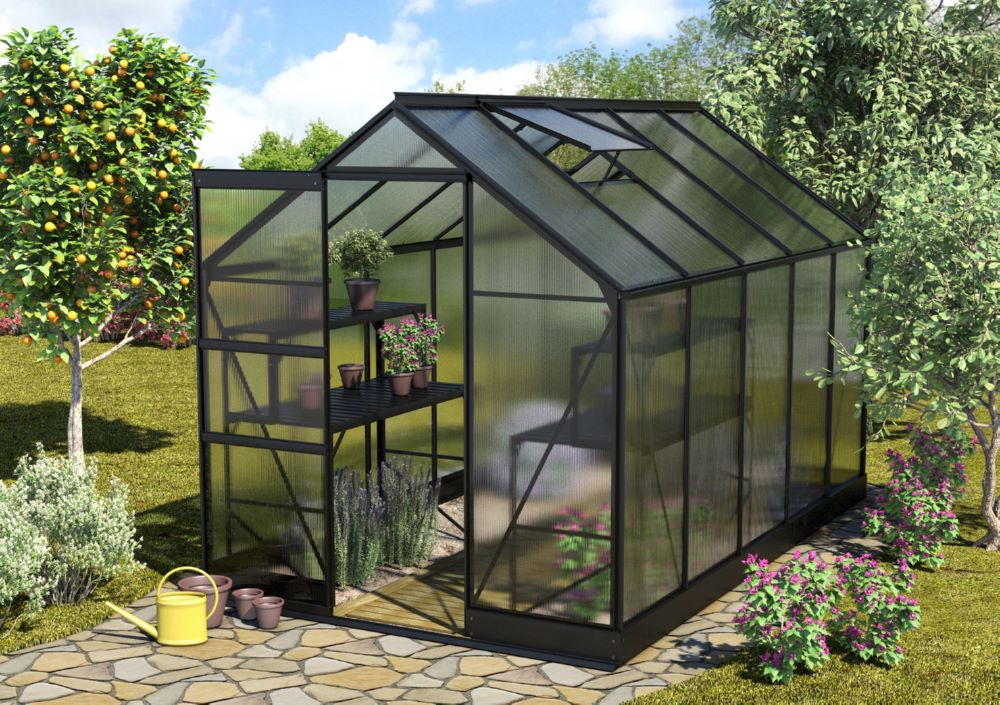 Produktbild Vitavia Gewächshausbausatz Apollo 6200 HKP 4 mm Traufe 1360 mm bild 2