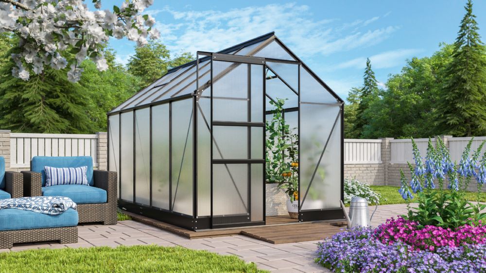 Produktbild Vitavia Gewächshausbausatz Apollo 6200 HKP 4 mm Traufe 1360 mm bild 3