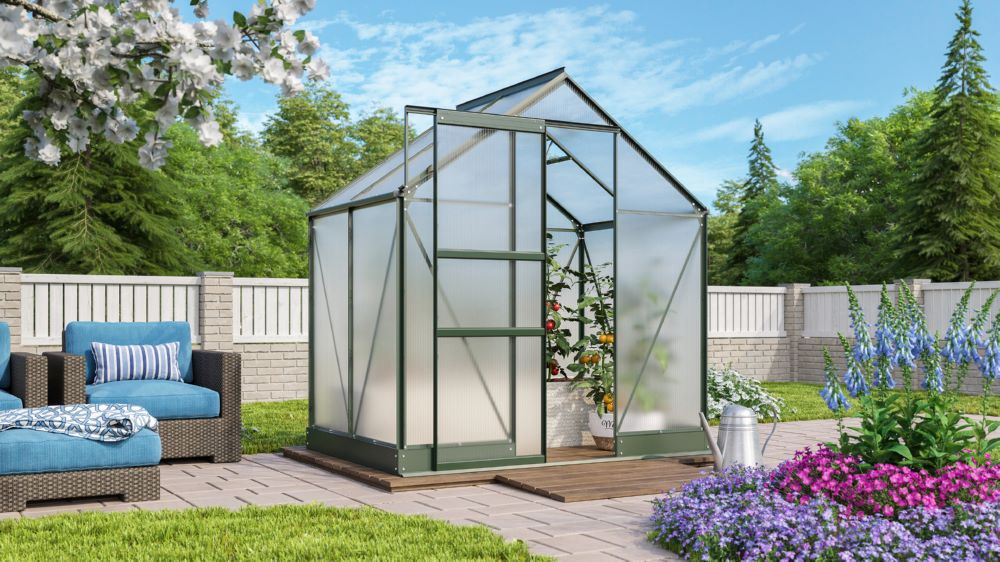 Produktbild Vitavia Gewächshausbausatz Apollo 2500 1366 x 1950 mm bild 3