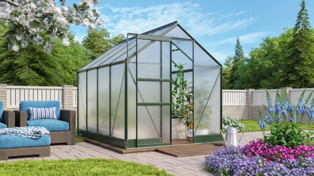 Produktbild Vitavia Gewächshausbausatz Apollo 5000 HKP 4 mm smaragd bild 3