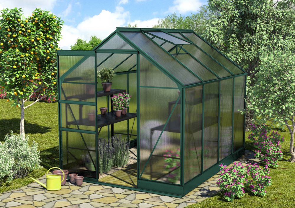 Produktbild Vitavia Gewächshausbausatz Apollo 5000 HKP 6 mm Traufe 1360 mm bild 2