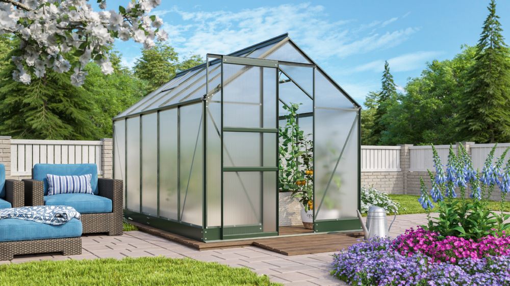 Produktbild Vitavia Gewächshausbausatz Apollo 6200 HKP 6 mm smaragd bild 3