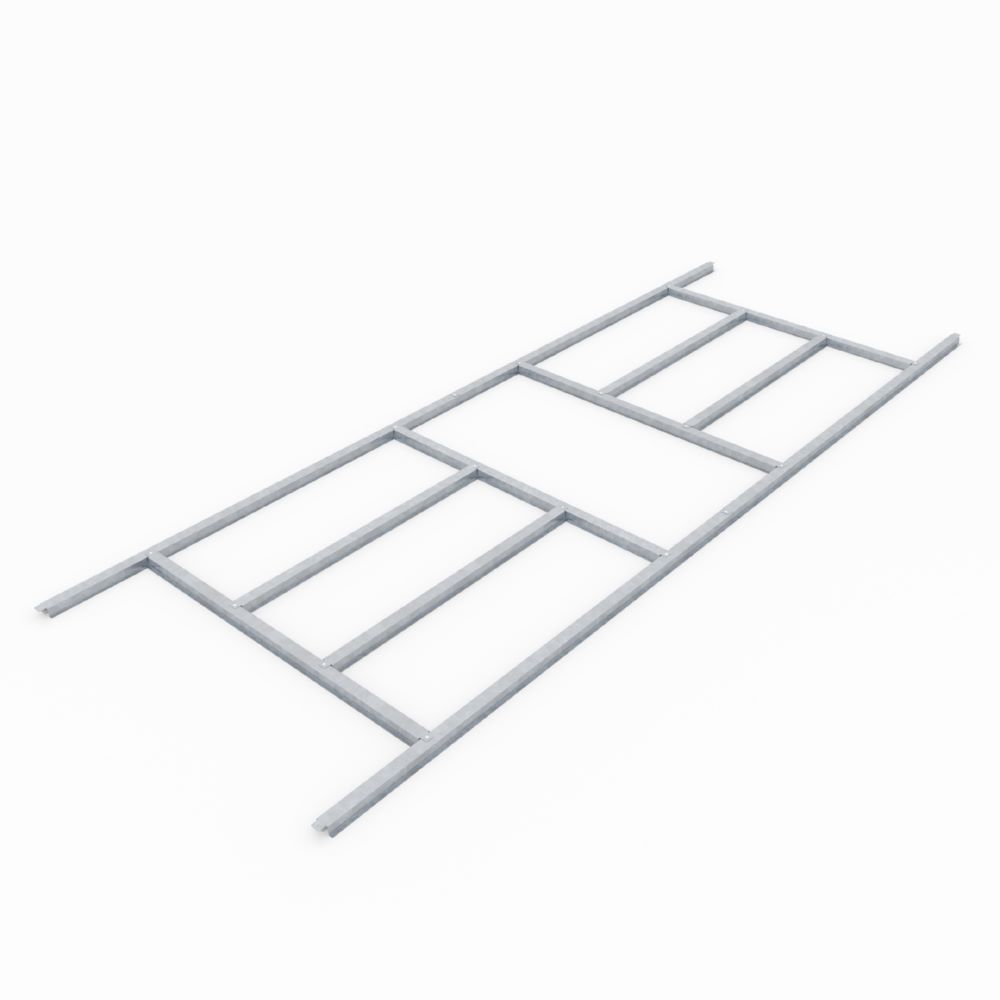 Produktbild Pergart Bodenfundament für Gerätehaus Dresden II 106 1620 mm lang