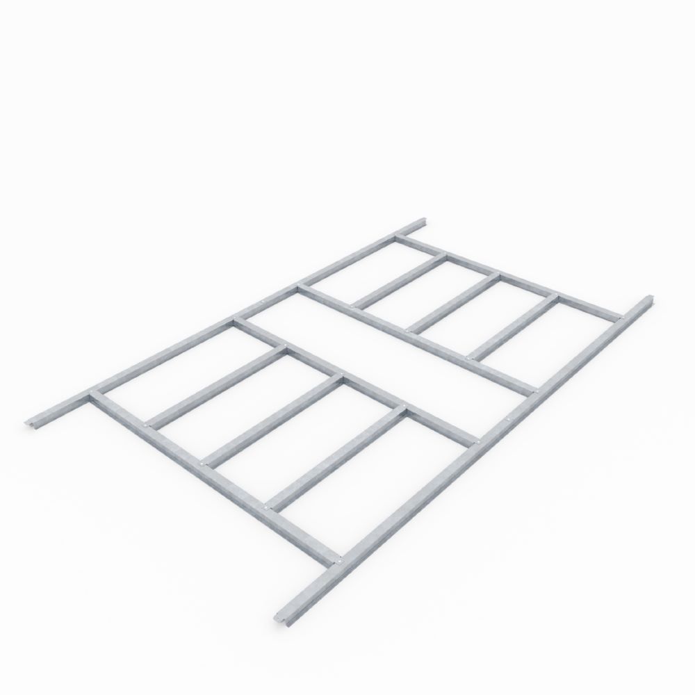 Produktbild Pergart Bodenfundament Lübeck 86 für Gerätehaus