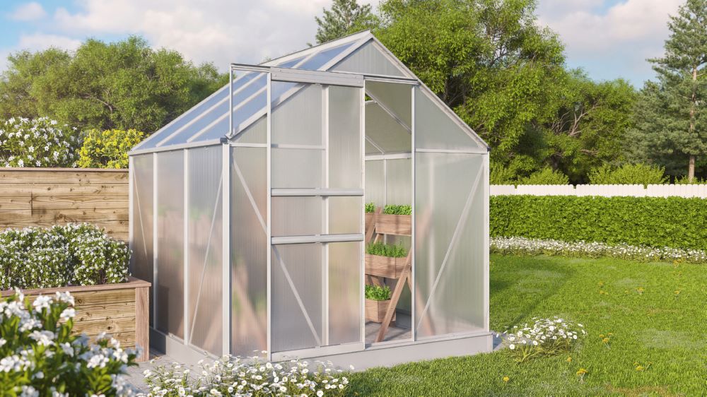 Produktbild Vitavia Gewächshausbausatz Comet 3800 HKP 4 mmAluminium bild 3