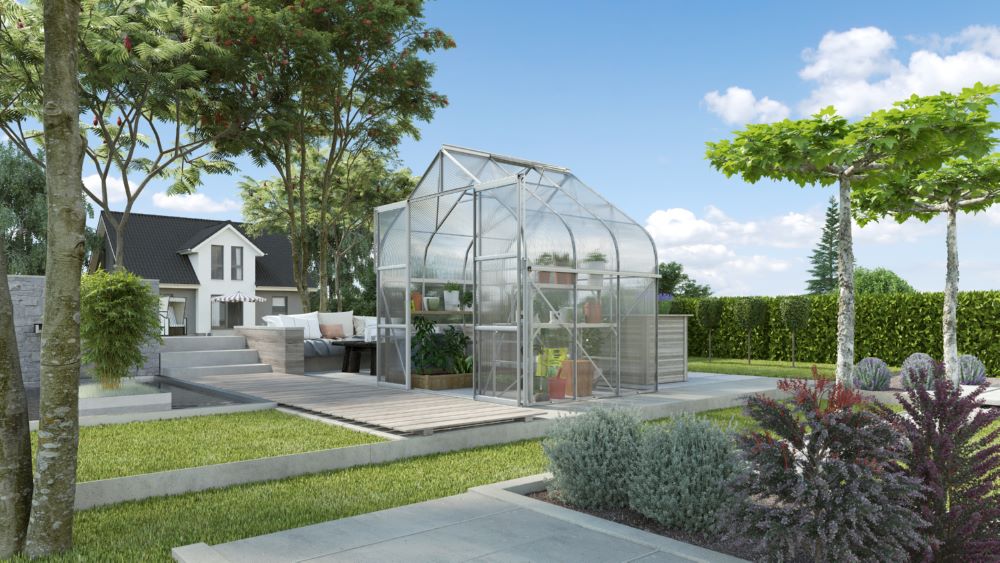 Produktbild Vitavia Gewächshausbausatz Diana 5000 2635 x 1950 mm