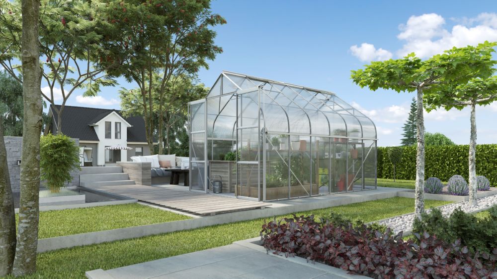 Produktbild Vitavia Gewächshausbausatz Diana 9900 3830 x 2635 mm