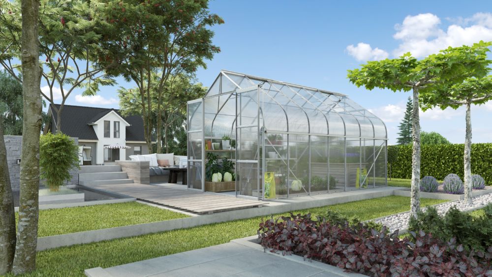 Produktbild Vitavia Gewächshausbausatz Diana 11500 4450 x 2635 mm