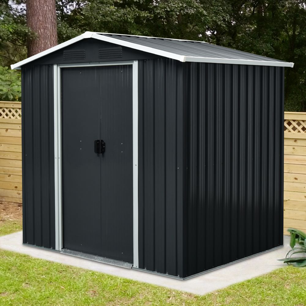 Produktbild Pergart Gerätehaus Düsseldorf II 65 schiefer 1940 x 1310 mm bild 3