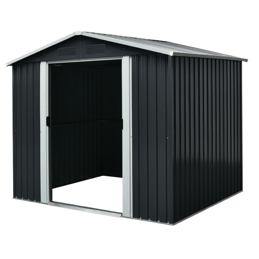 Produktbild Pergart Gerätehaus Düsseldorf II 86 schiefer 1740 x 820 mm bild 4