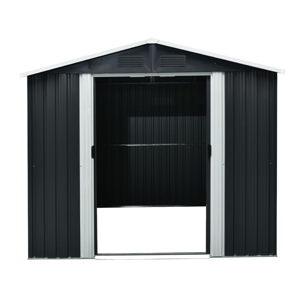 Produktbild Pergart Gerätehaus Düsseldorf II 86 schiefer 1740 x 820 mm bild 5