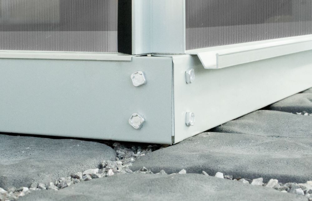 Produktbild Vitavia Fundament 1300 für Gewächshaus 6 cm alu