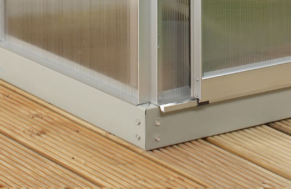 Produktbild Vitavia Fundament 1300 für Gewächshaus 6 cm alu bild 3