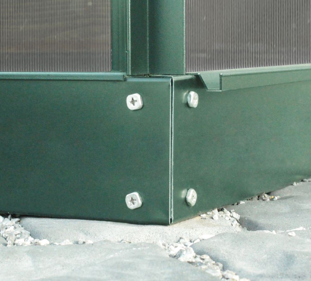 Produktbild Vitavia Fundament 2500 für Gewächshaus 12,5 cm smaragd