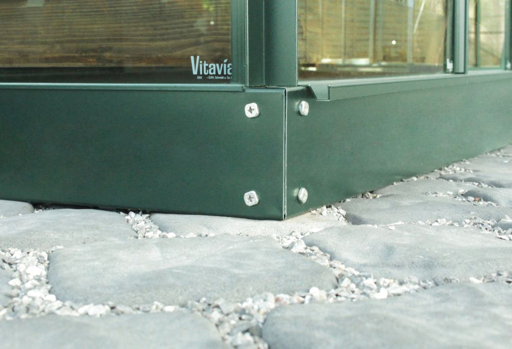 Produktbild Vitavia Fundament 5000 für Gewächshaus 12,5 cm smaragd