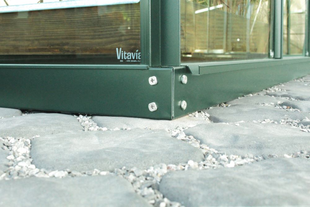 Produktbild Vitavia Fundament 3300 für Gewächshaus 6 cm smaragd bild 2