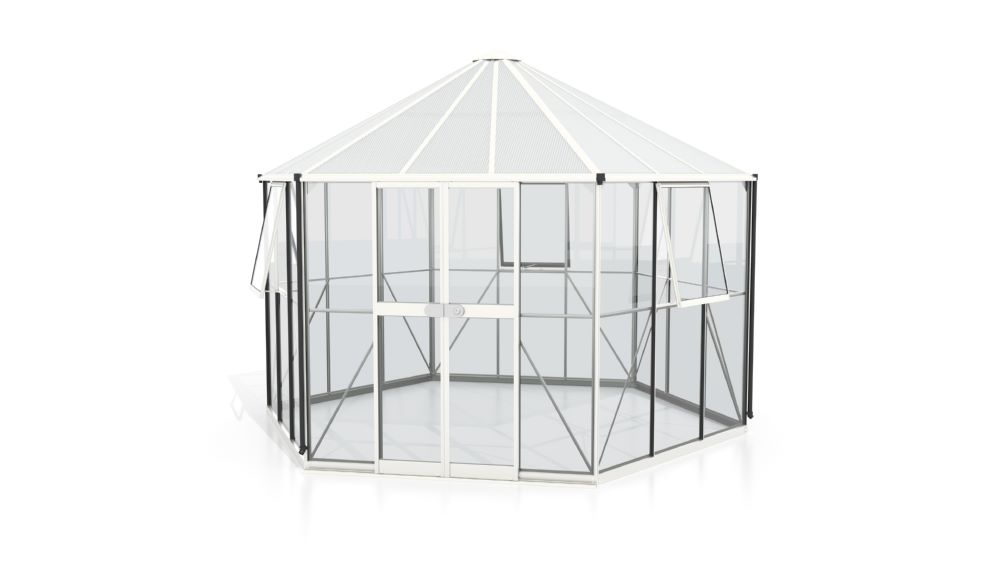 Produktbild Vitavia Galaxis 9000 ESG / HKP weiß Breite 3360 x Läng 3833 mm bild 3