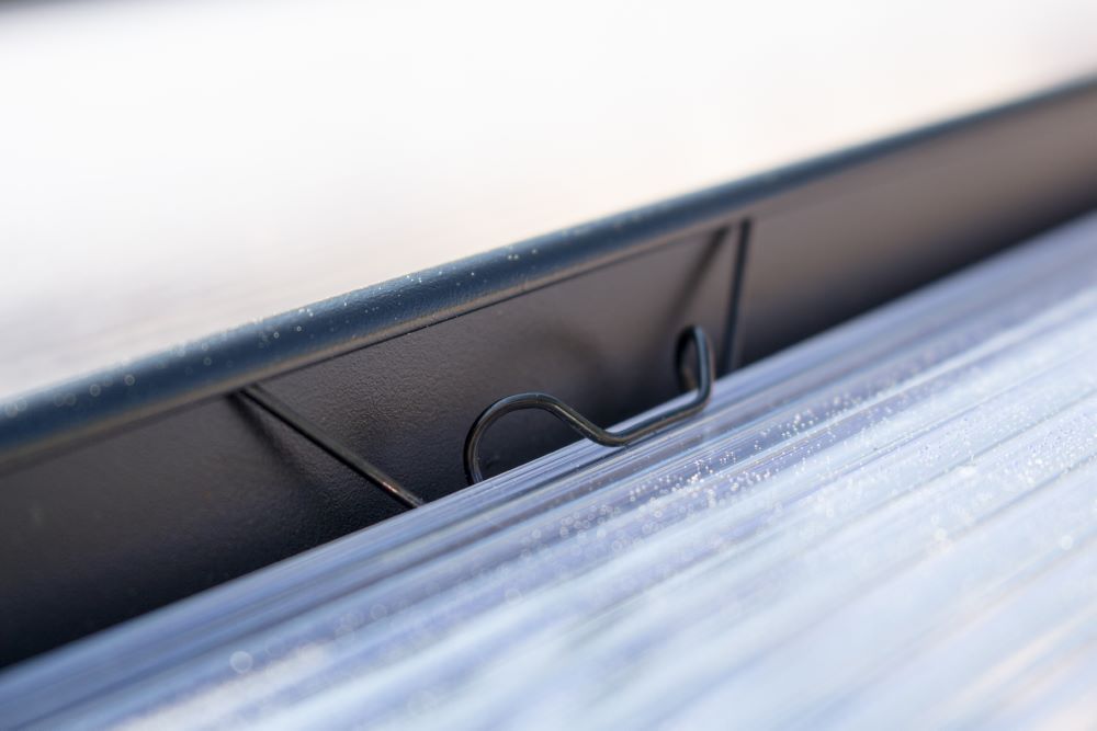 Produktbild Vitavia Glasfederklammern für Glasscheiben 20 Stück schwarz bild 3