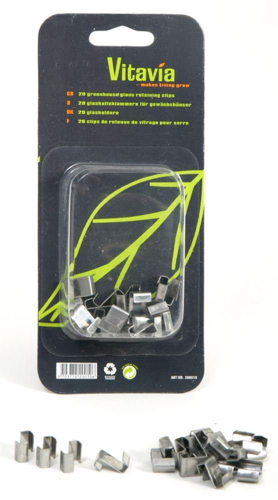 Produktbild Vitavia Glasträger Stahl 20 Stück bild 3