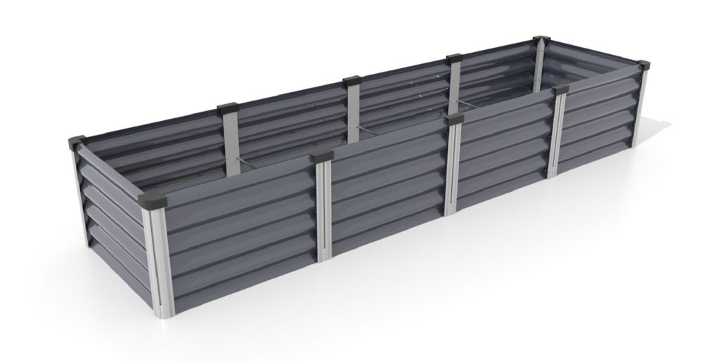 Produktbild Vitavia Hochbeet Linus In Out 401 Größe L granit alu