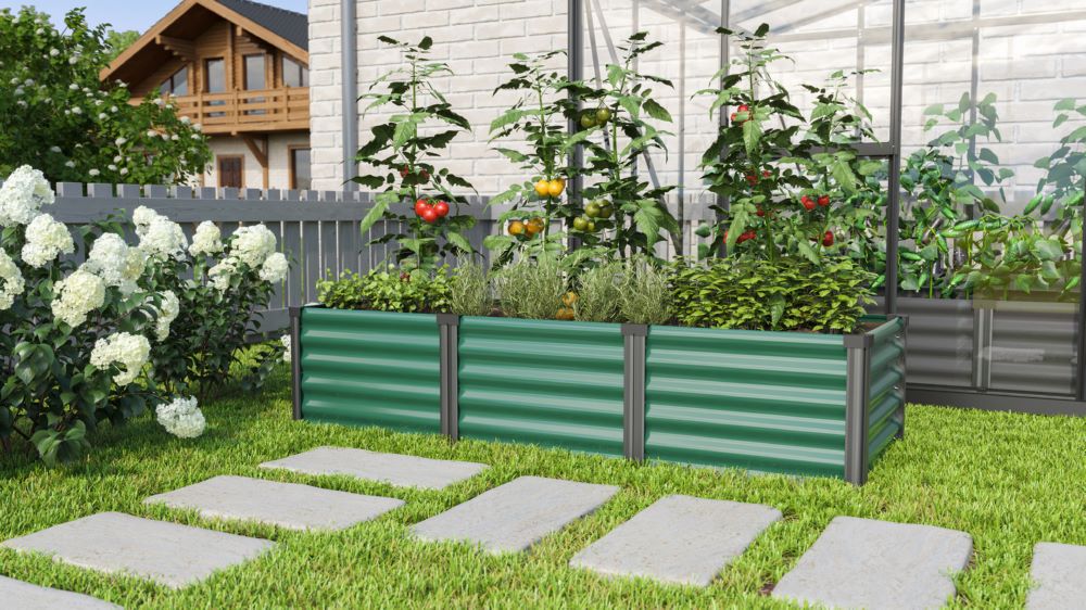 Produktbild Vitavia Hochbeet Linus In Out 401 Größe S seegras