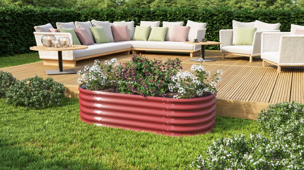 Produktbild Vitavia Hochbeet Vita 401 rubin mit 1.33 qm Nutzfläche bild 2