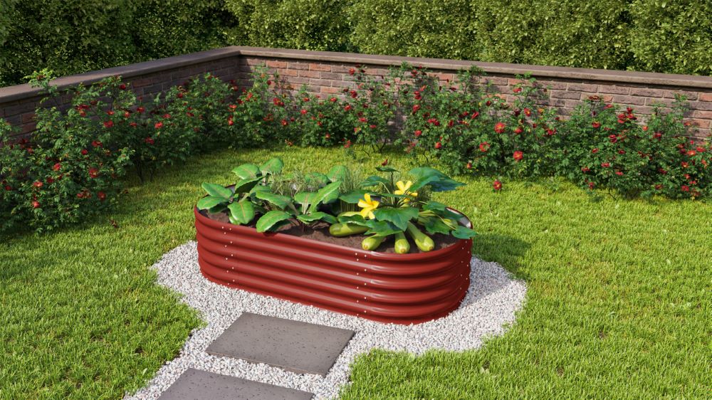 Produktbild Vitavia Hochbeet Vita 401 rubin mit 1.33 qm Nutzfläche bild 3