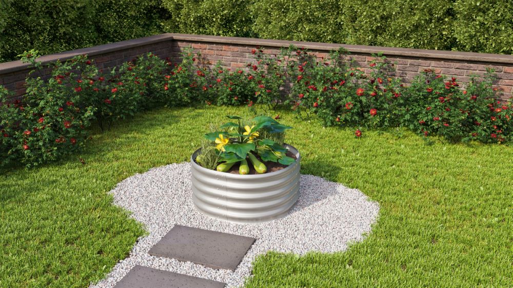 Produktbild Vitavia Hochbeetanbausatz Vita Rund 401 Nutzfläche 0.67 qm