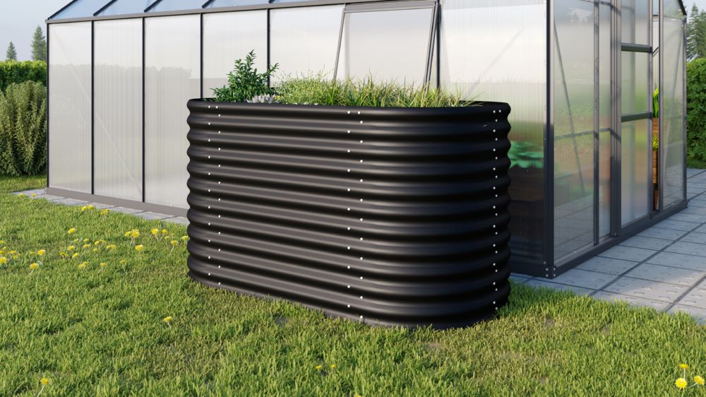 Produktbild Vitavia Hochbeet Vita 858 schwarz Fläche 1.33 qm bild 2