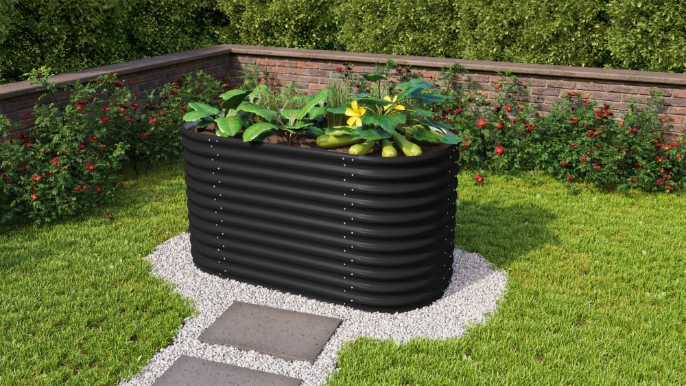 Produktbild Vitavia Hochbeet Vita 858 schwarz Fläche 1.33 qm bild 4