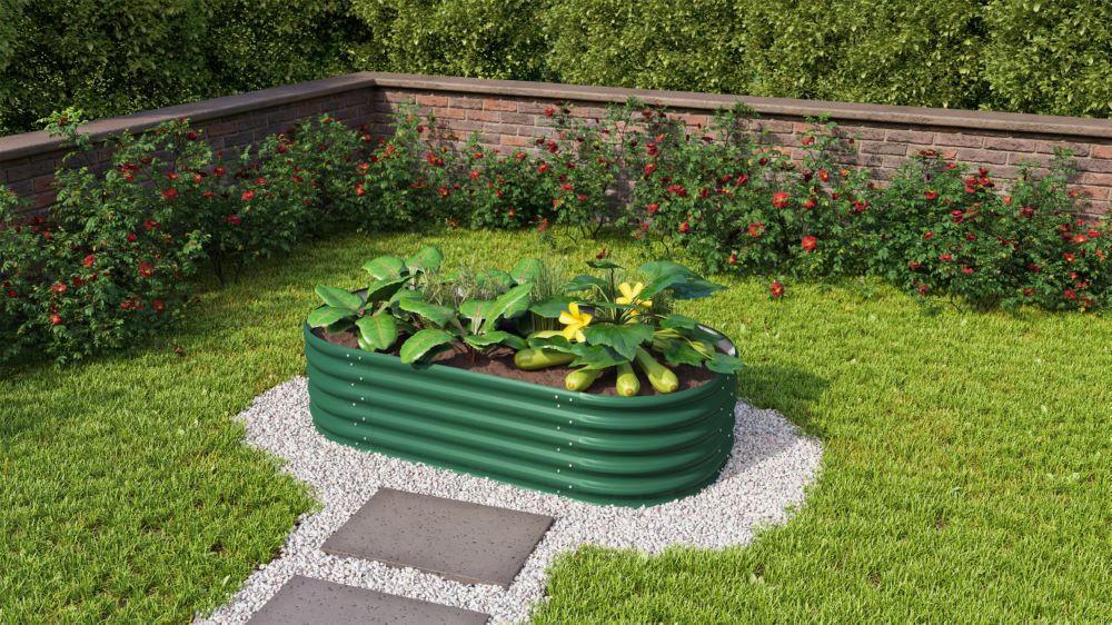 Produktbild Vitavia Hochbeet Vita 401 mit 821 x 1621 mm seegras bild 2