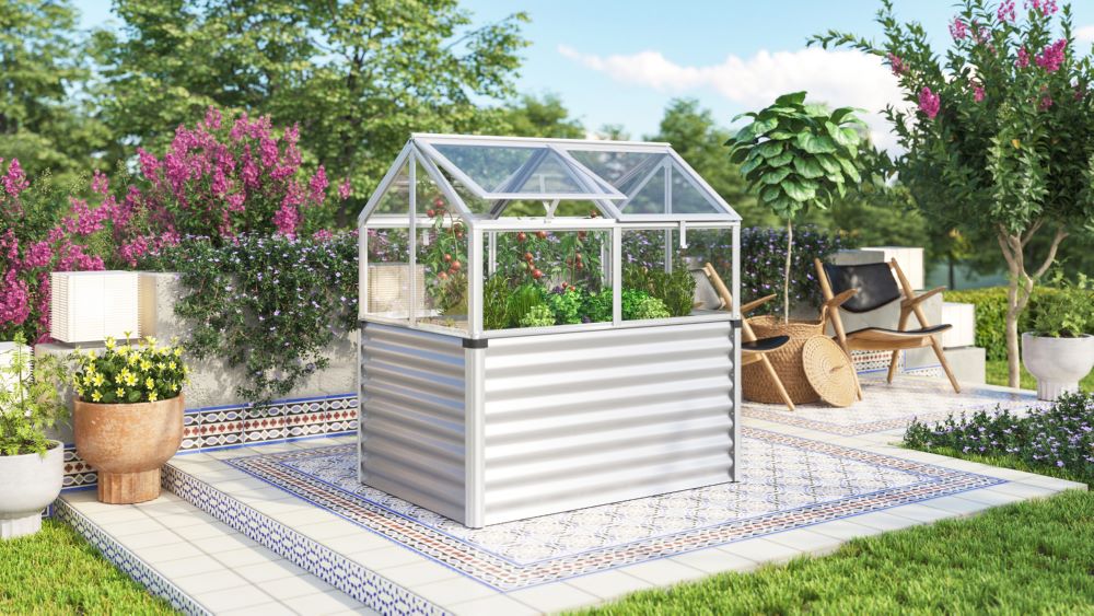 Produktbild Vitavia Hochfrühbeet Gamma ESG Maße 1267 x 890 mm bild 2