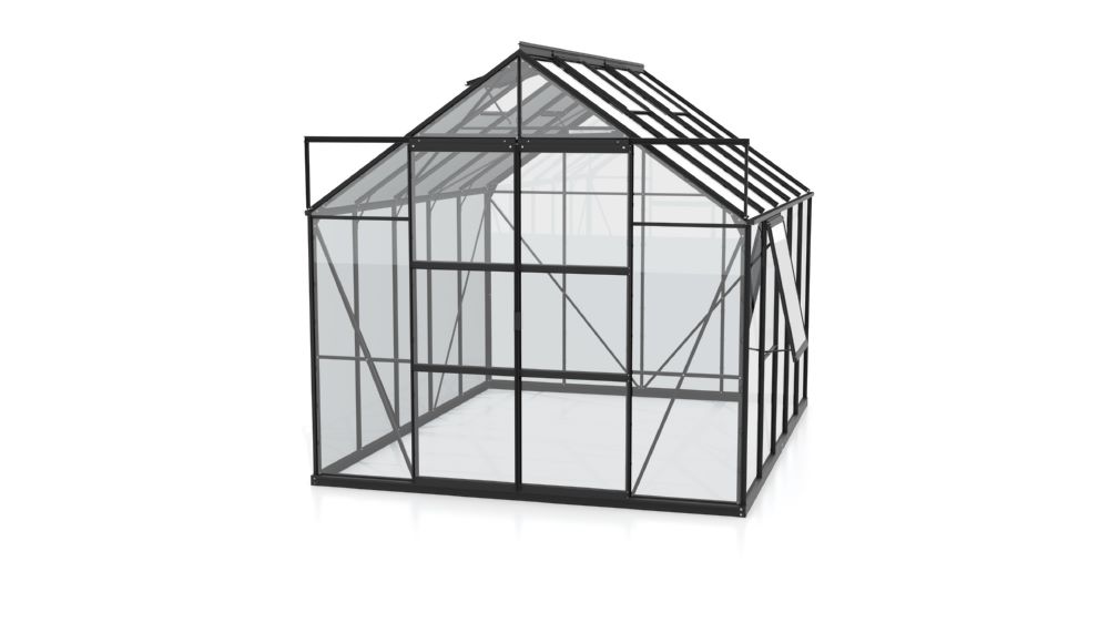 Produktbild Vitavia Gewächshaus Set Jupiter 8300 ESG 3 mm 2570 x 3210 mm