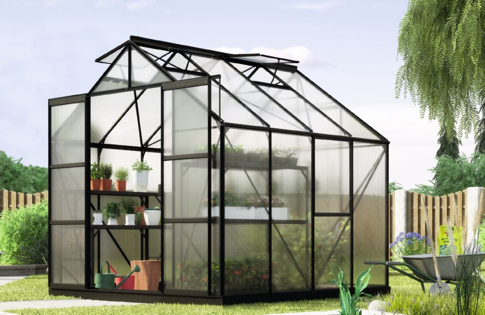 Produktbild Vitavia Gewächshaus Jupiter 6700 HKP 4 mm 2580 x 2570 mm