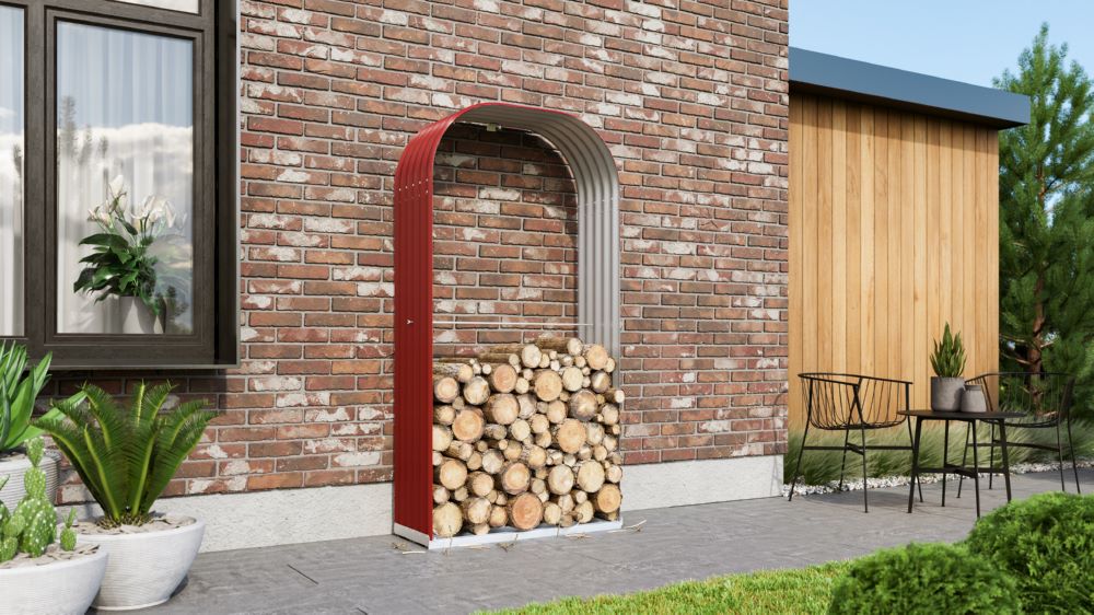 Produktbild Vitavia Kaminholzregal Ardor 401 rubin 2000 x 991 mm