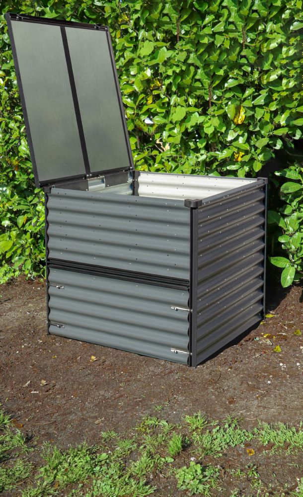 Produktbild Vitavia Komposter Tami granit schwarz 992 x 992 mm bild 2