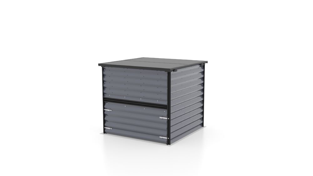 Produktbild Vitavia Komposter Tami granit schwarz 992 x 992 mm