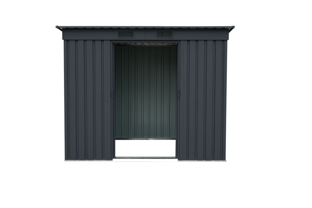 Produktbild Pergart Gerätehaus Leipzig II 84 anthrazit 2170 x 1110 mm bild 10