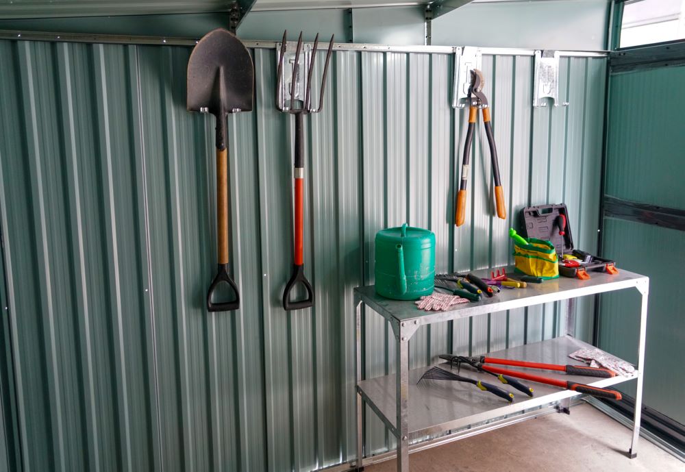 Produktbild Pergart Gerätehaus Lübeck 89 anthrazit 2380 x 2780 mm bild 3