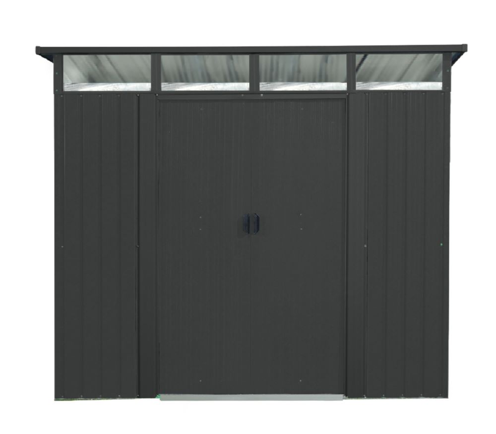 Produktbild Pergart Gerätehaus Lübeck 89 anthrazit 2380 x 2780 mm