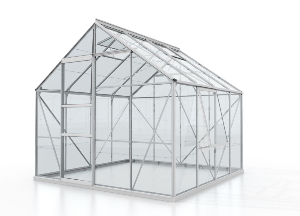 Produktbild Vitavia Gewächshausbausatz Meridian 1 6700 ESG 3 mm alu