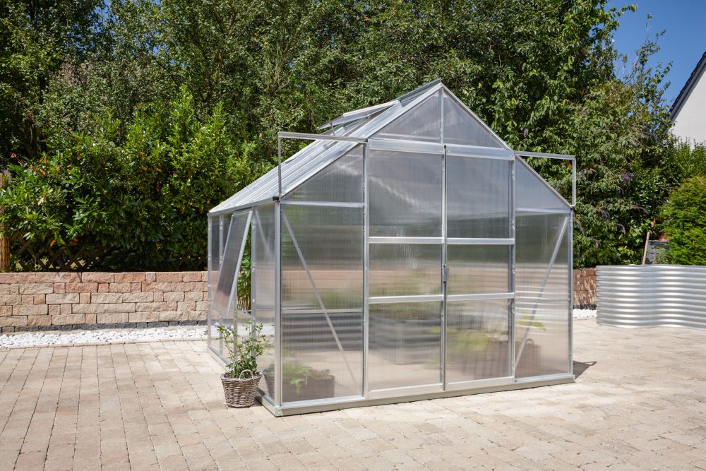 Produktbild Vitavia Gewächshaus Meridian 2 6700 HKP 4 mm Traufenhöhe 1374 mm bild 2