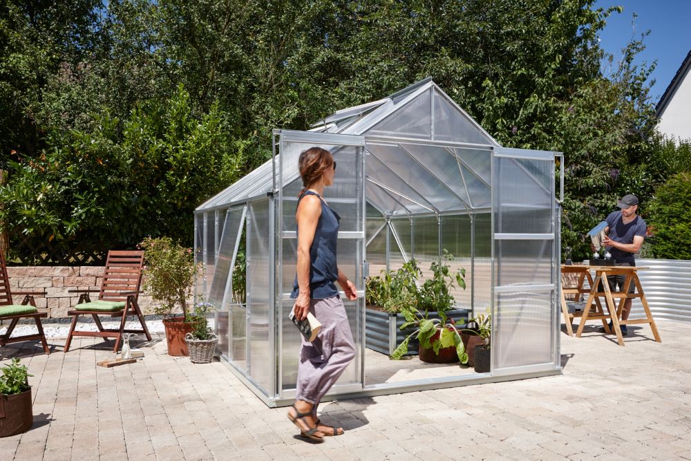 Produktbild Vitavia Gewächshaus Meridian 2 8300 Maße 3210 x 2570 mm bild 4