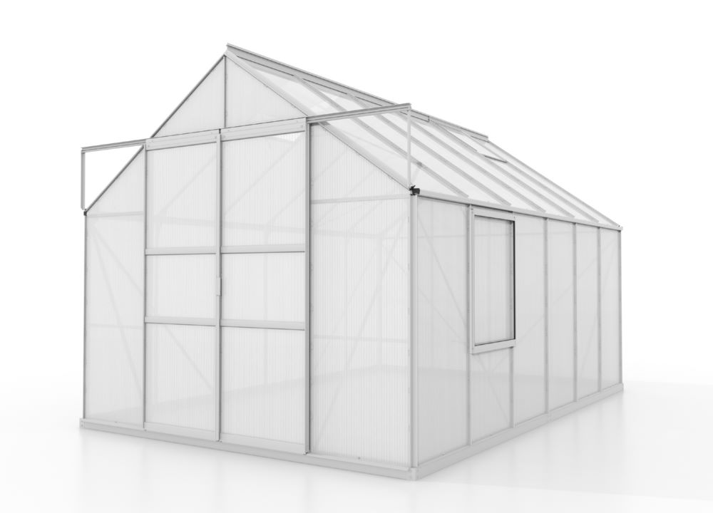 Produktbild Vitavia Gewächshaus Meridian 2 9900 HKP 4 mm Traufe 1374 mm