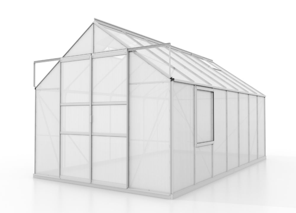 Produktbild Vitavia Gewächshaus Meridian 2 11500 Maße 4450 x 2570 mm