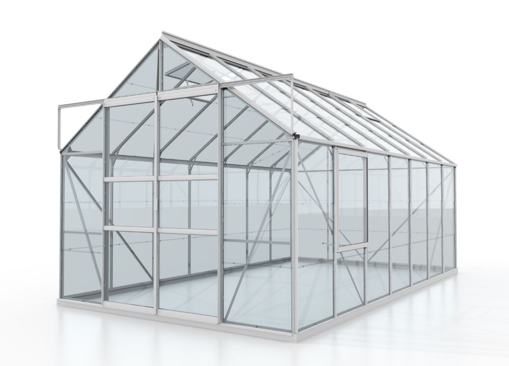 Produktbild Vitavia Gewächshausbausatz Meridian 2 11500 ESG 3 mm alu