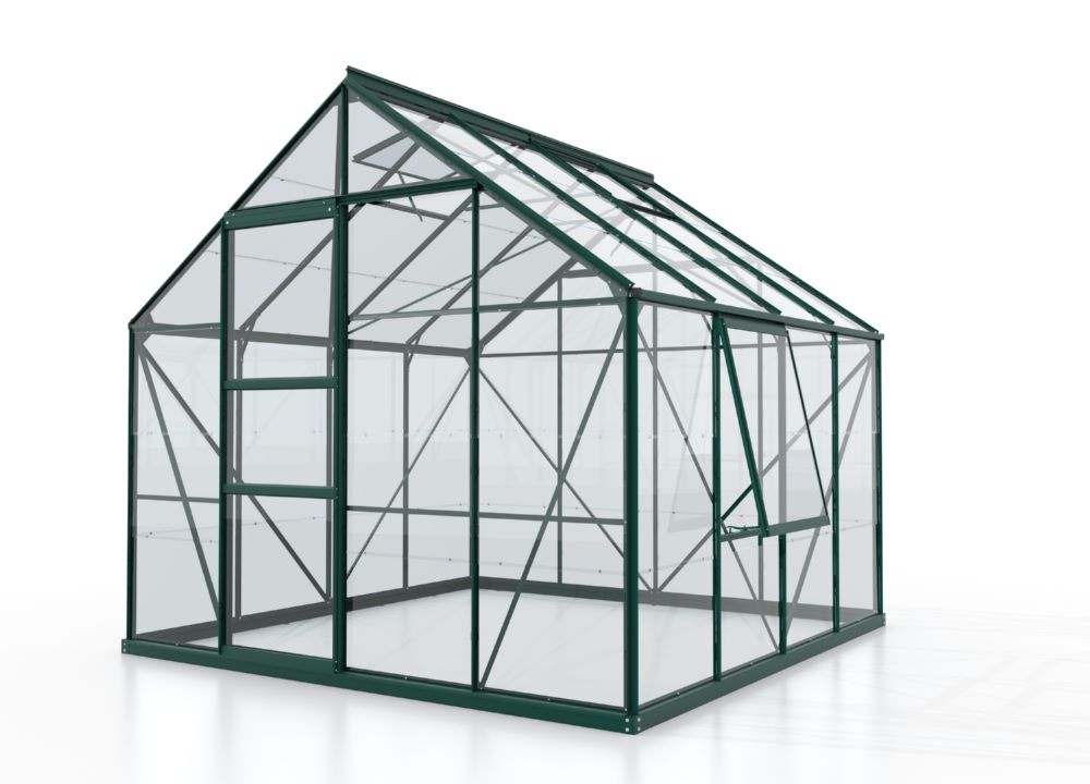 Produktbild Vitavia Gewächshaus Meridian 1 6700 ESG 3 mm Traufe 1374 mm