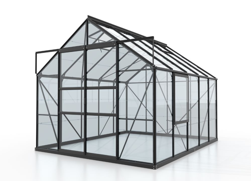 Produktbild Vitavia Meridian 2 8300 ESG 3 mm schwarz B 2570 x L 3210 mm