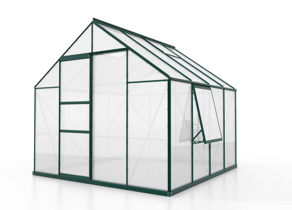 Produktbild Vitavia Gewächshaus Meridian 1 6700 HKP 4 mm Farbe smaragd